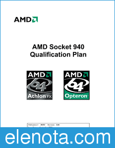 AMD Socket datasheet
