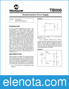 Microchip TB008 datasheet