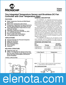 Microchip TC650 datasheet