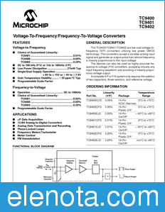 Microchip TC9400 datasheet