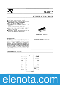 STMicroelectronics TEA3717 datasheet