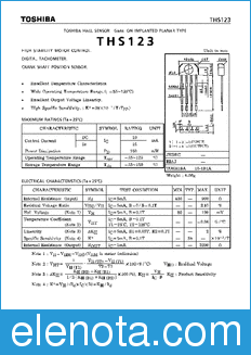 Toshiba THS123 datasheet