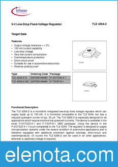 Infineon TLE4264-2 datasheet