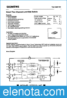Infineon TLE5224G2 datasheet