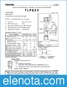 Toshiba TLP853 datasheet