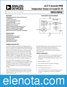 Analog Devices TMP05 datasheet