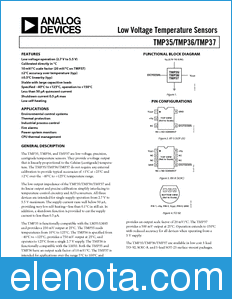 Analog Devices TMP35 datasheet