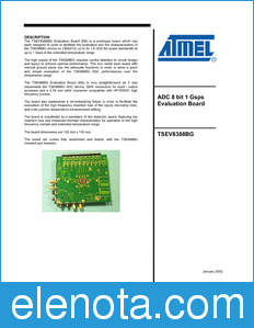 Atmel TSEV8388BG datasheet