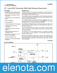 Texas Instruments UCC5621 datasheet