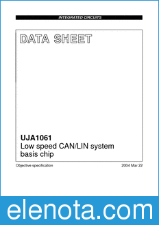 Philips UJA1061 datasheet