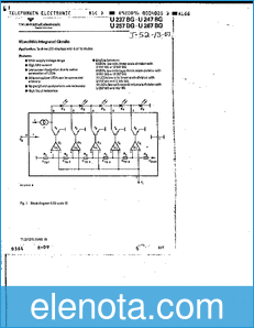 Monolithic Integrated Circuits UL 1976 datasheet