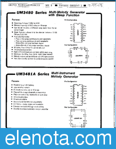 UMC UM3480 datasheet