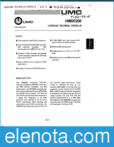 UMC UM82C206 datasheet