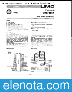 UMC UM83C002 datasheet