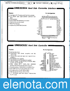 UMC UM83C004 datasheet