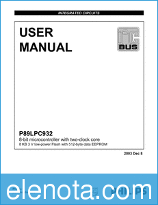 Philips User Manual datasheet