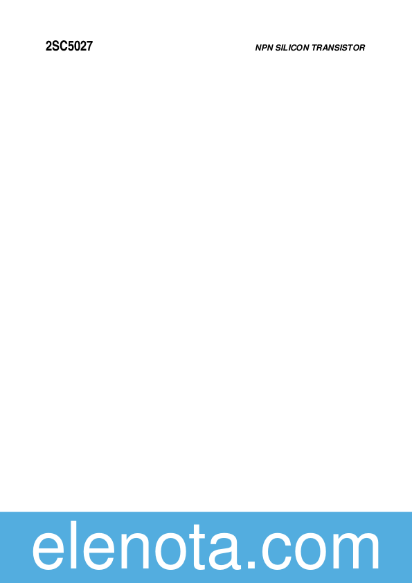 2SC5027-R-TA3-T Datasheet PDF (50 KB) Unisonic Technologies | Pobierz z ...