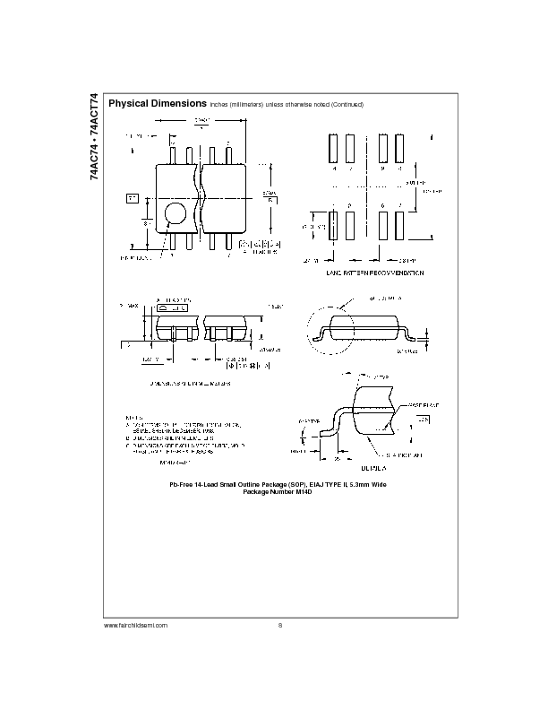 74AC74 Datasheet PDF (110 KB) Fairchild | Pobierz z Elenota.pl