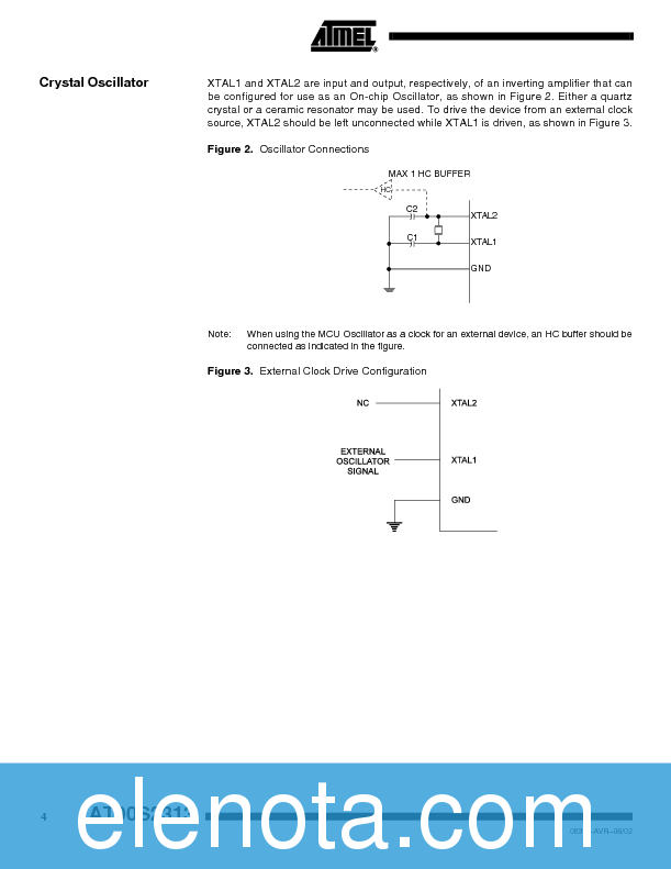AT90S2313 Datasheet PDF (1.62 MB) Atmel | Pobierz z Elenota.pl