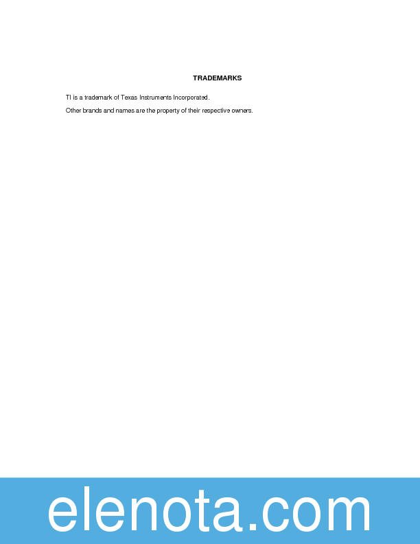 APPLICATION NOTE Datasheet PDF (32 KB) Texas Instruments | Pobierz z ...