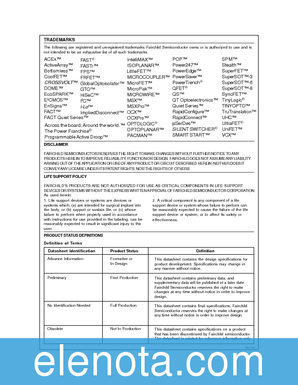 BC517 Datasheet PDF (27 KB) Fairchild | Pobierz z Elenota.pl