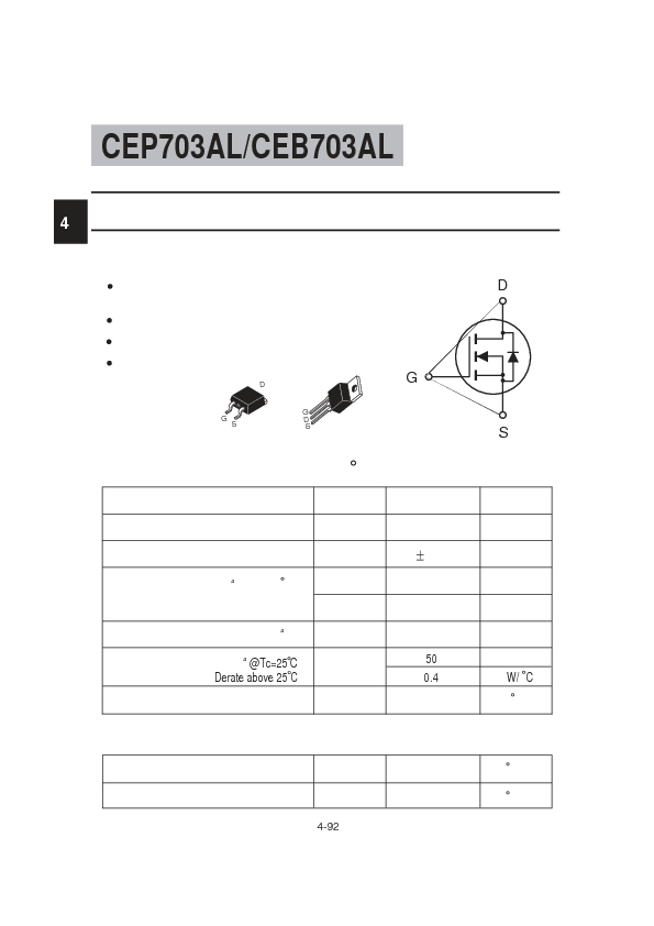 CEP703AL Datasheet PDF (165 KB) others | Pobierz z Elenota.pl