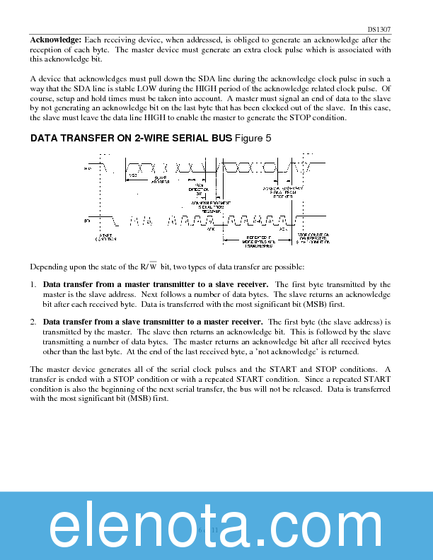 DS1307 Datasheet PDF (165 KB) Maxim | Pobierz z Elenota.pl