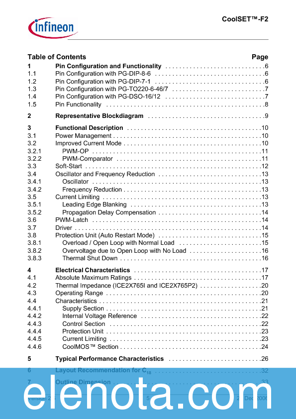 ICE2B265 Datasheet PDF (1.86 MB) Infineon Technologies AG | Pobierz z ...