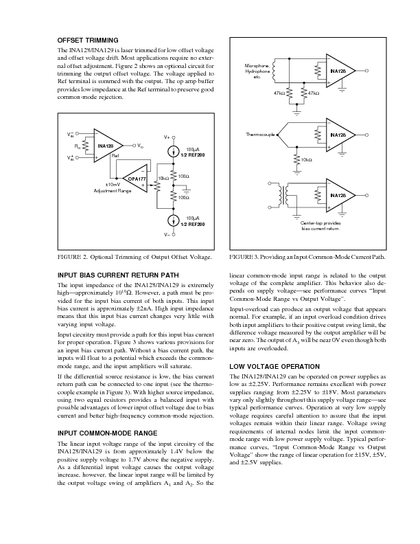Ina2128 Data Sheet, Product Information And Support – ZRTD