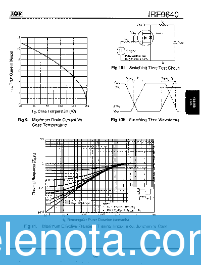 IRF9640 Datasheet PDF (171 KB) International Rectifier | Pobierz z ...