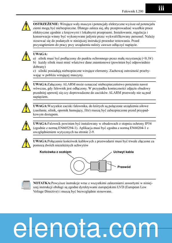 L200 Datasheet PDF (5.31 MB) Hitachi | Pobierz z Elenota.pl