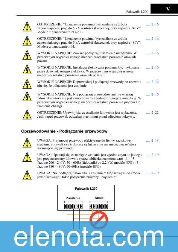 L200 Datasheet PDF (5.31 MB) Hitachi | Pobierz z Elenota.pl