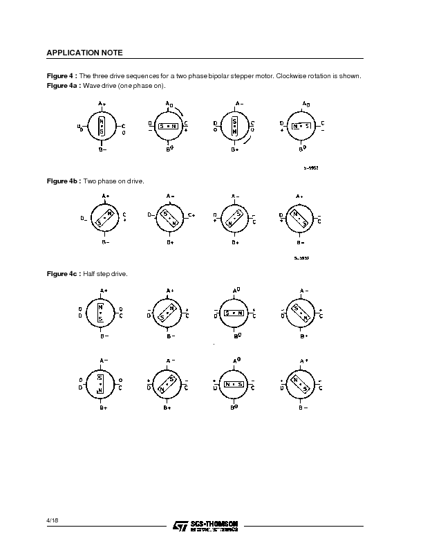 L297 Datasheet PDF (188 KB) STMicroelectronics | Pobierz z Elenota.pl
