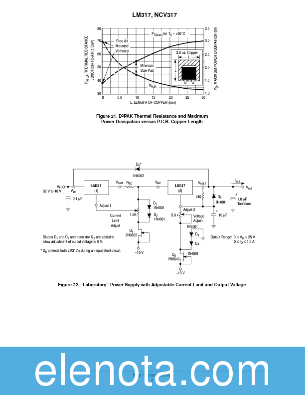 LM317 Datasheet PDF (134 KB) ON Semiconductor | Pobierz z Elenota.pl