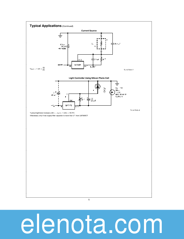 LM7905CT Datasheet PDF (169 KB) National Semiconductor | Pobierz z ...