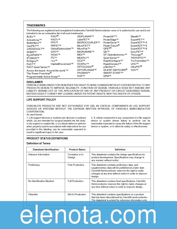 MPF102 Datasheet PDF (26 KB) Fairchild Pobierz z Elenota.pl
