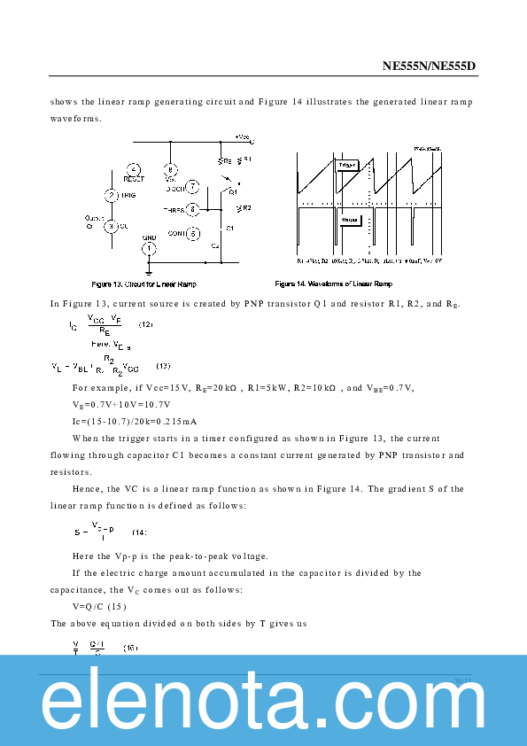 NE555D Datasheet PDF (1.51 MB) Tiger Electronic Co | Pobierz z Elenota.pl
