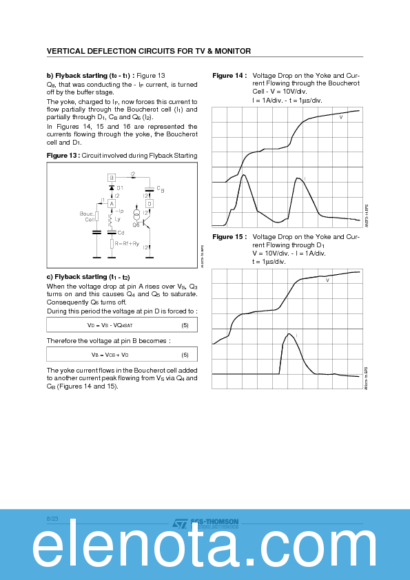 TDA8170 Datasheet PDF (811 KB) STMicroelectronics | Pobierz z Elenota.pl