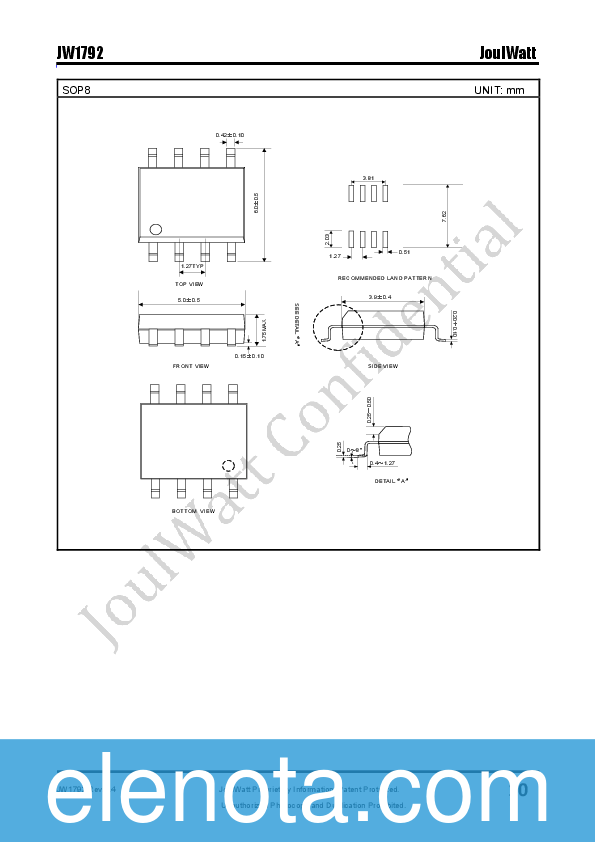 JW1792 Datasheet PDF (841 KB) Noname | Pobierz z Elenota.pl