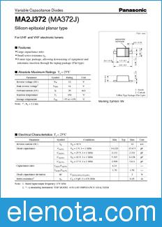 Panasonic (MA372J) datasheet