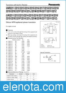 Panasonic (UN221X datasheet