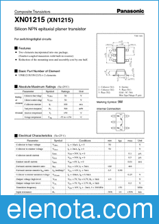 Panasonic (XN1215) datasheet