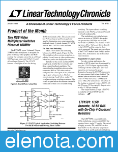 Linear Technology 1999 datasheet