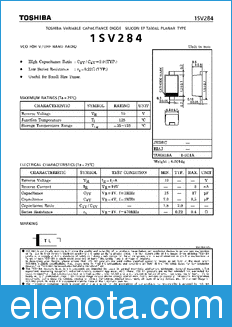 Toshiba 1SV284 datasheet