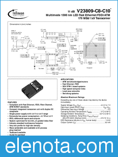 Infineon 1x9 datasheet
