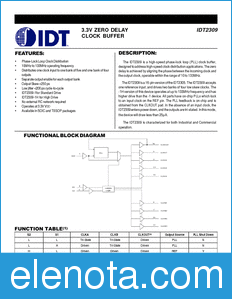 IDT 2309 datasheet