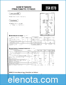 KEC 2SA1273 datasheet