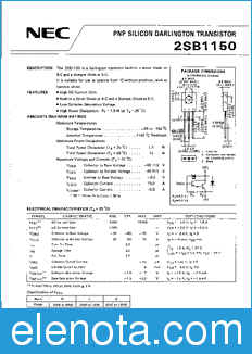 NEC 2SB1150 datasheet