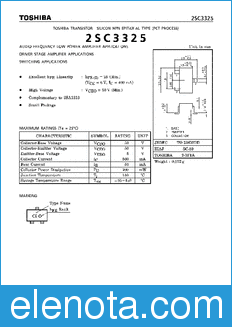 Toshiba 2SC3325 datasheet