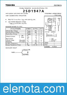 Toshiba 2SD1947A datasheet